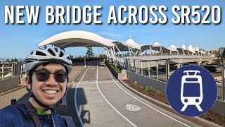 Redmond Technology Station Bridge Opening for the Sound Transit's 2 Line [Bike Infrastructure Tour]
