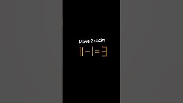 Move 2 matchsticks to make equation true | Brain test #matchstick #matchsticks #shorts