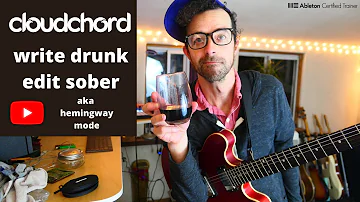 What does write drunk edit sober means?