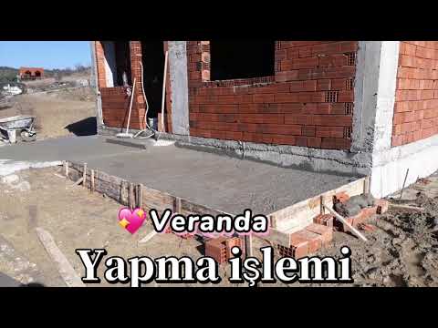 Video: Beton bir veranda nasıl yapılır?