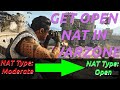 How To Get Open NAT Type in COD Warzone | REDUCE LAG! | PC, PS4, XBOX | Port Forwarding