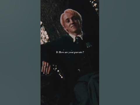 pov: draco was scared to admitt his feelings to y/n. #dracomalfoy # ...