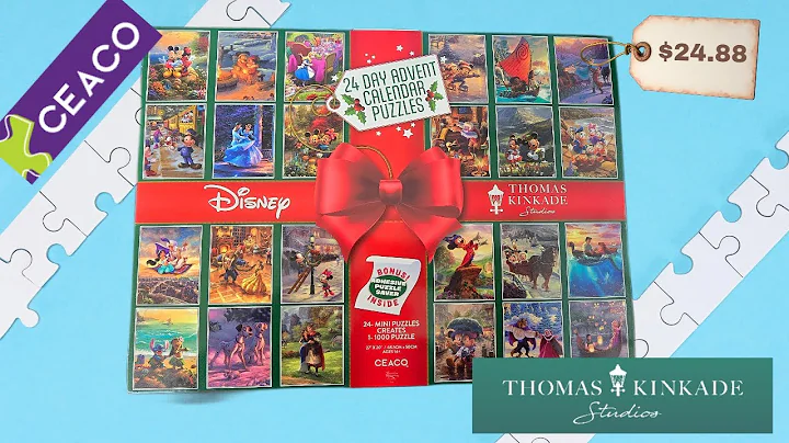 25 Days of Disney Jigsaw Puzzle | 2025 Advent Calendar