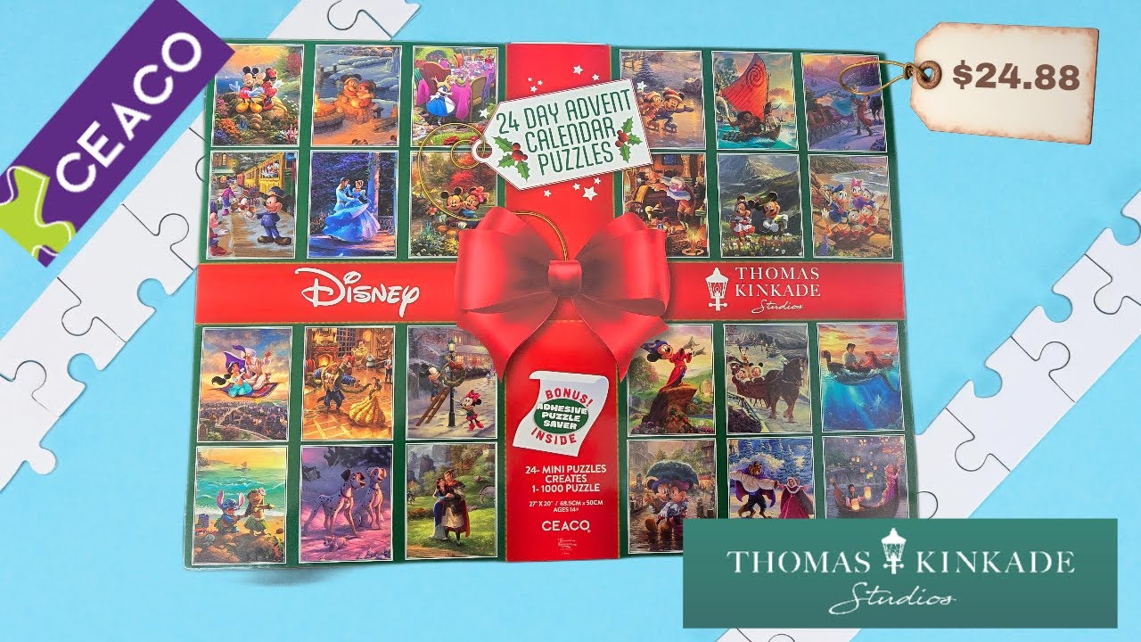 25 Days of Disney Jigsaw Puzzle | 2025 Advent Calendar