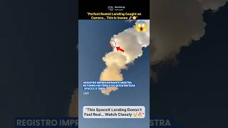 This SpaceX Landing Doesn’t Feel Real Watch Closely | #shorts #spacex #spacexstarlink #universe