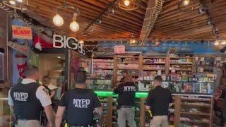 NYC conducts sweeps at 20 illegal smoke shops in all 5 boroughs