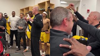 Indiana Pacers locker room after defeating the New York Knicks