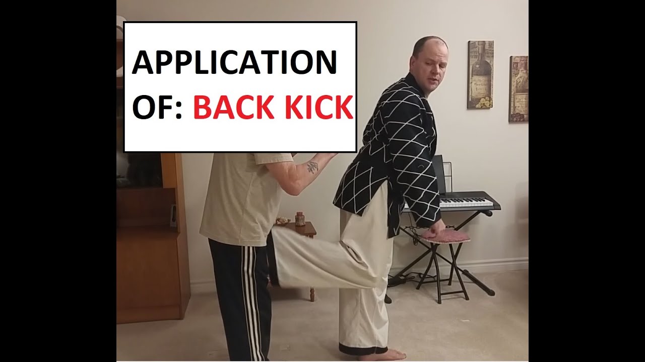 Application of Back Kick - YouTube