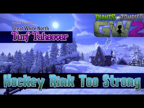 Plants vs. Zombies Garden Warfare 2 - Hockey Rink Too Strong