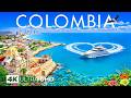 [4K] Colombia 🇨🇴 Aerial Views of Cartagena’s Colonial Architecture &amp; Beautiful Beaches
