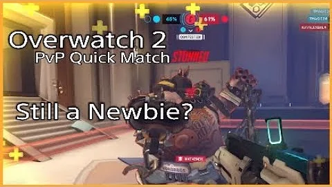 Overwatch 2 Quick PvP Match | Support or Damage? | Player vs Player Complete Match [PS4][V.O.]