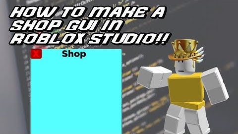 How to make a open and close button in Roblox Studio GUI