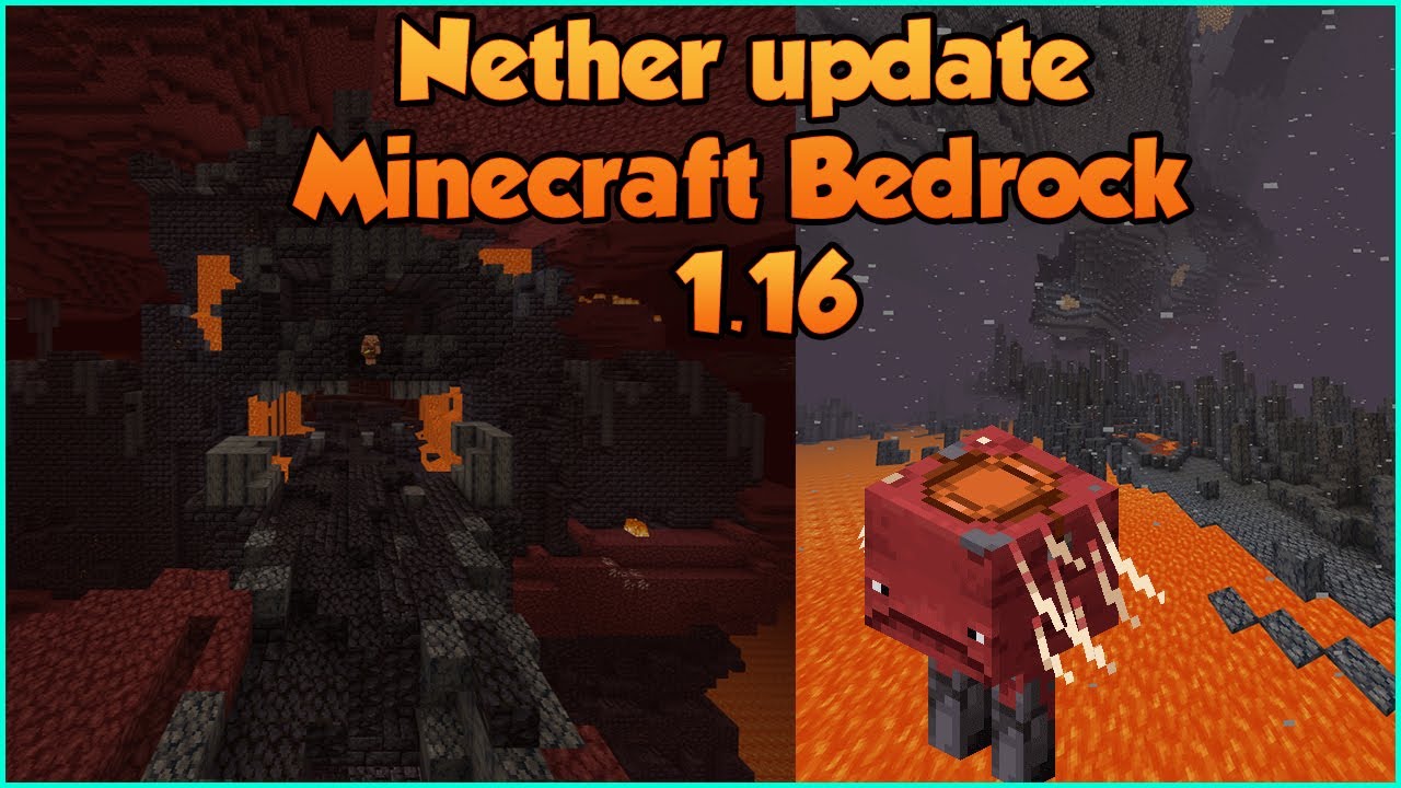 Nether update 1.16 Nuevo bioma, Estructuras y Mas