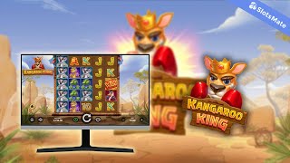 Kangaroo King Slot by StakeLogic Gameplay (Desktop View)