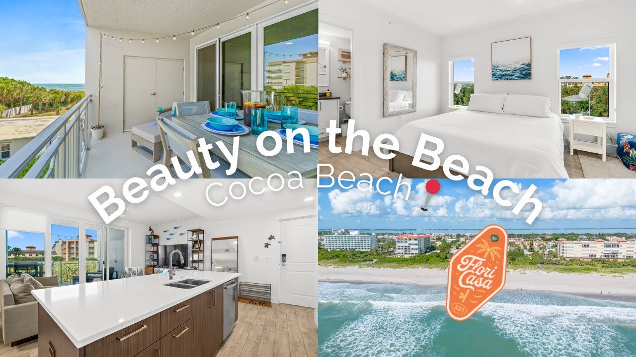 Cocoa Beach Florida Vacation Rental AirBnB/VRBO on the Beach YouTube