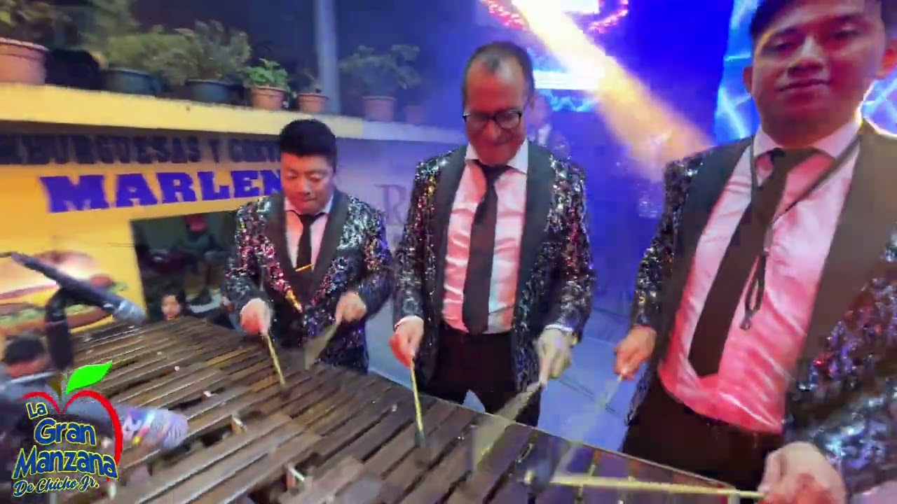 Marimba Orquesta La Gran Manzana - Concierto de Club Saturno desde Sumpango Sacatepéquez.