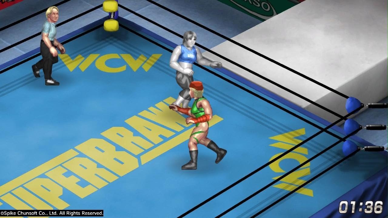 FIRE PRO WRESTLING WORLD: Wii Fit Trainer vs. Cammy White