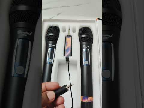 DEVAJI D- 557 UHF Microphone Unboxing