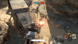 Star Wars Battlefront 1- Using the Bowcaster Again in Cargo | 2 Matches