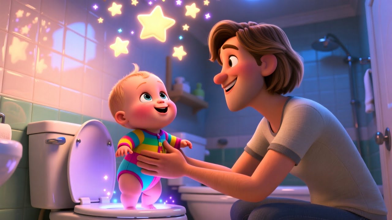 Potty Time with Baby 🚽✨🍼 | Kids Fantasy Song | Learn Potty Time and Happy Routines