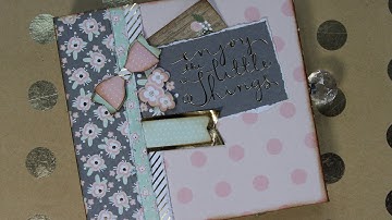 6x6 Mini Album Tutorial