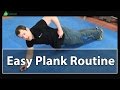 Easy Plank Routine - Target Your Core Muscles!