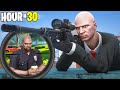 I spent 32 hours as hitman in gta 5 rp