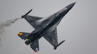 F 16 SOLO DISPLAY TEAM VIPER  Démo 70 ans de la PAF 21 Mai 2023