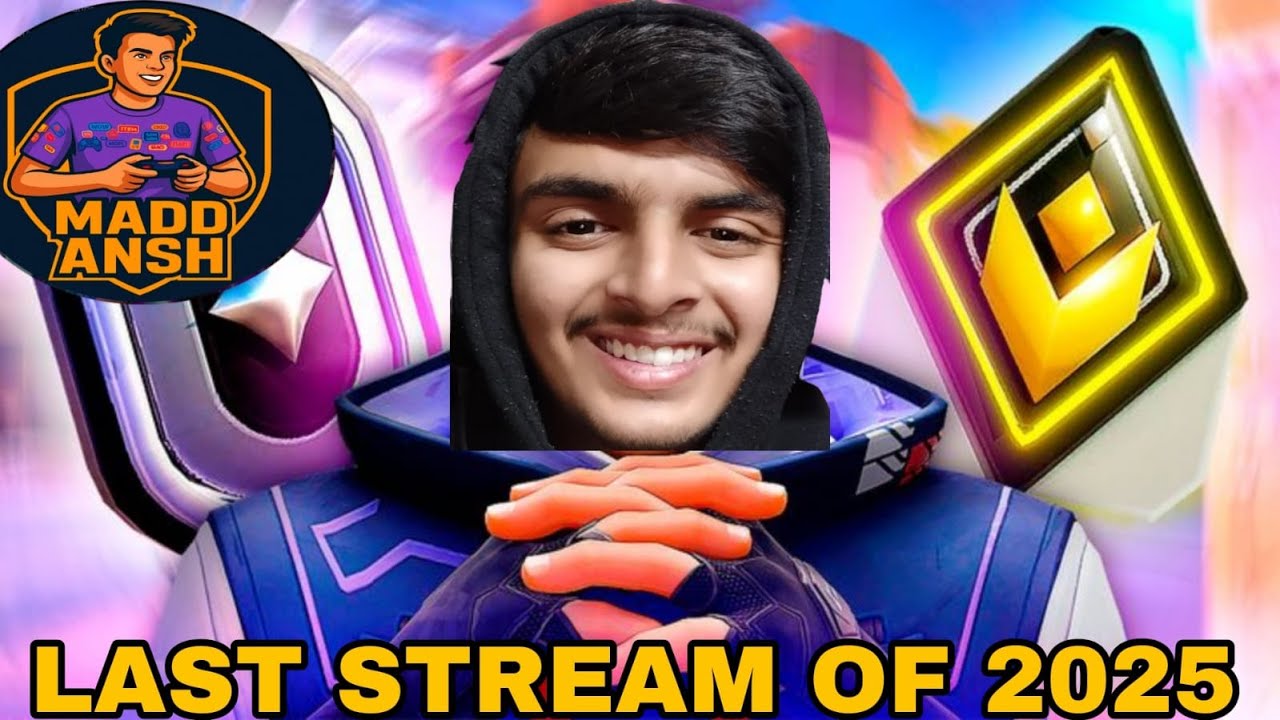 LAST STREAM OF 2025 🥳 | HAPPY NEW YEAR EVE | MADD ANSH