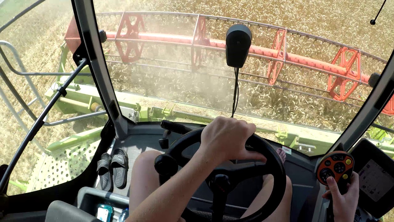 Gopro H5 Drive / Claas Tucano 450 aps / Žně 2019