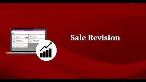Odoo 11 Apps | Sales Revision | FOSS INFOTECH PRIVATE LIMITED