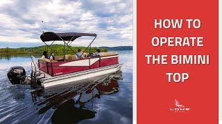 Pontoon Bimini Top Setup Made Super Simple!