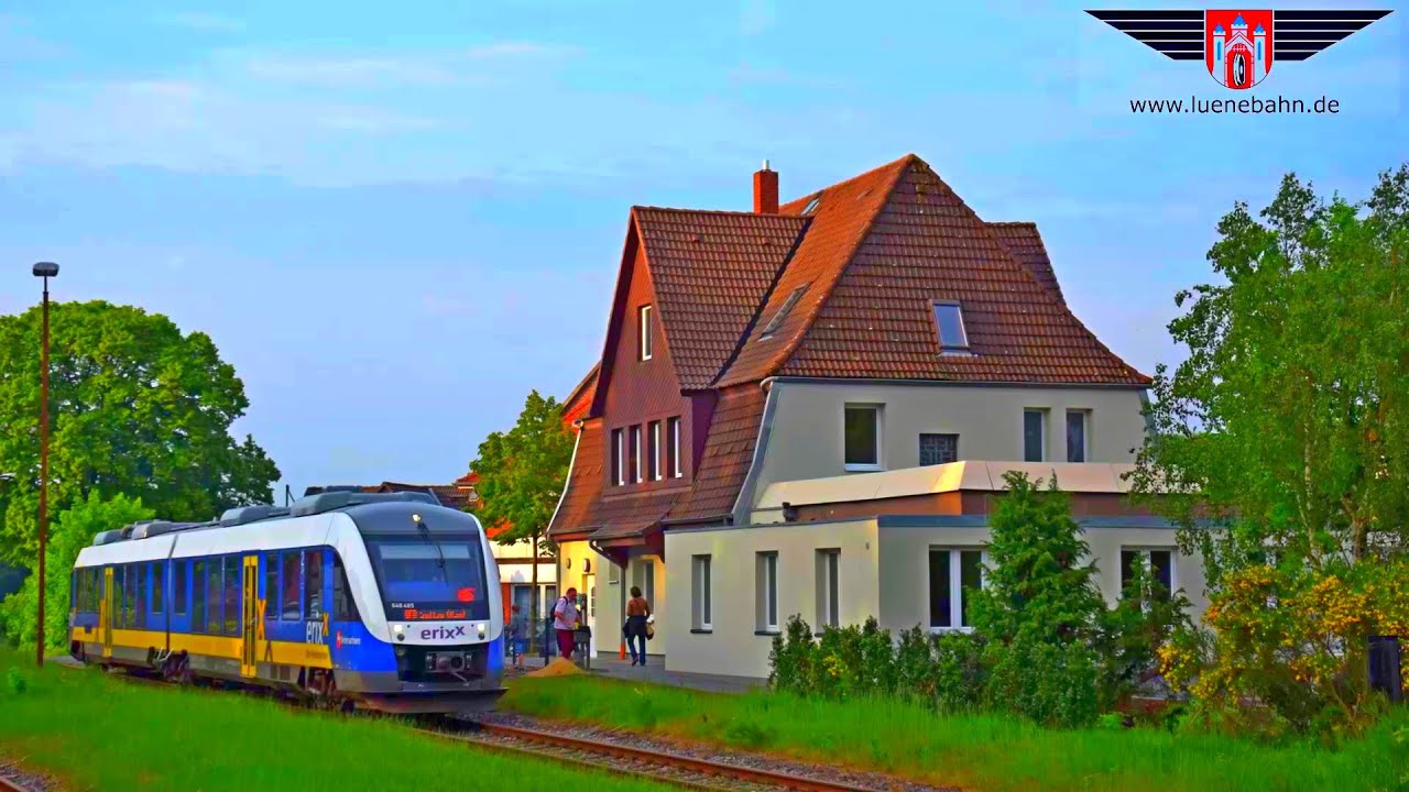 Mit erixx über die Gebirgsbahn der OHE - Demo gegen Stilllegung