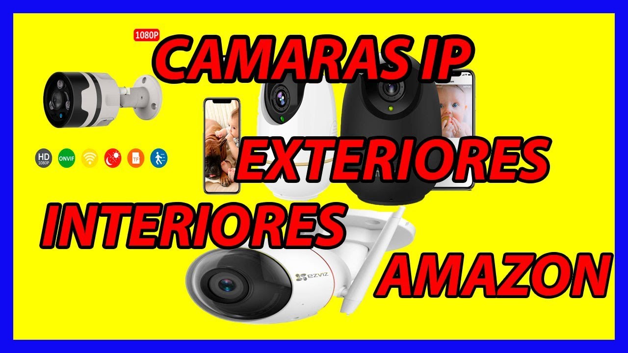 C22P Camara IP 1080P Exterior visi/ón Nocturna Vigilancia C/ámara IP WiFi HD DIYTECH P2P, ONVIF Seguridad Detecci/ón Movimiento Compatible iOS y Android.