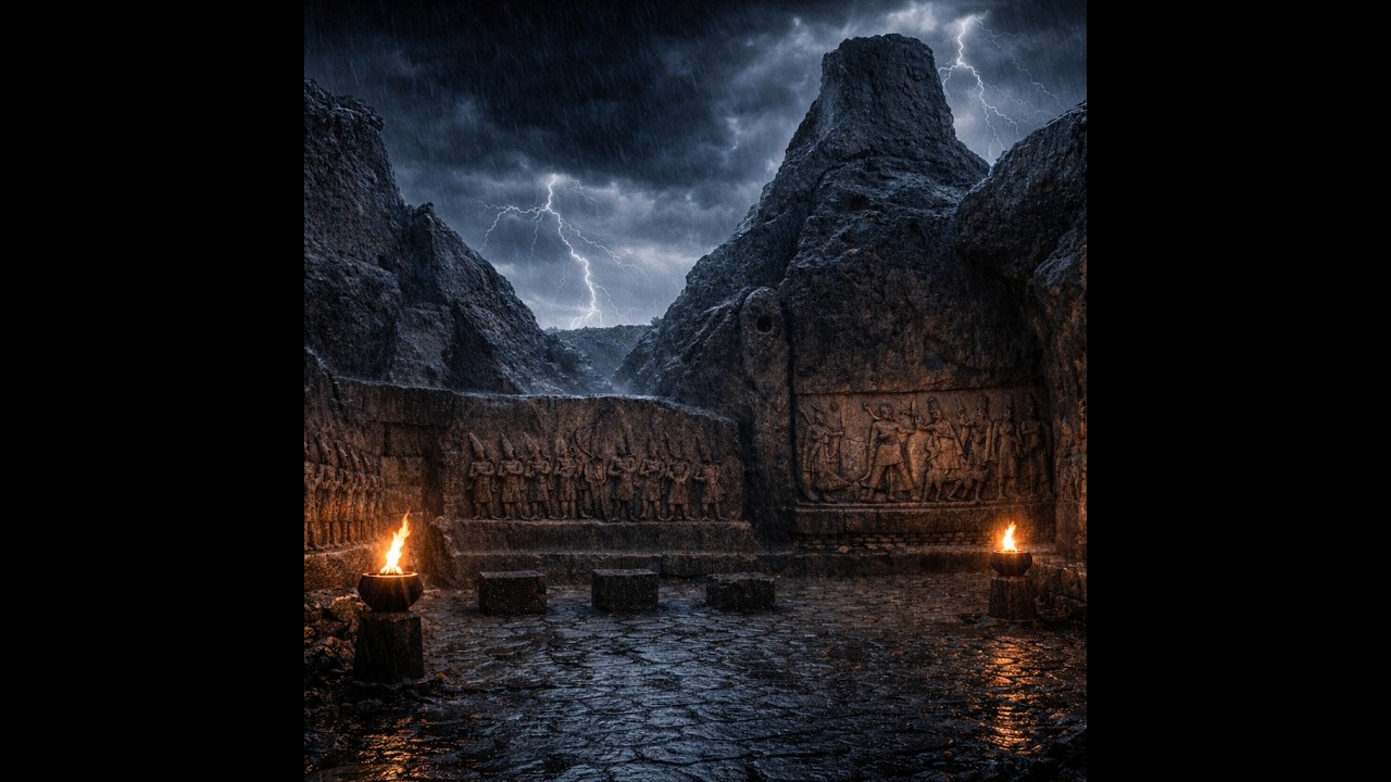 Yazılıkaya:Ancient Hittite Temple Ambience  3 Hour Ancient Hittite Dark Ambience