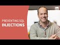 IT Security Tutorial - Preventing SQL injections