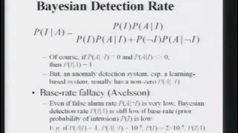 CERIAS Security: Architectural Considerations for Anomaly Detection 1/5