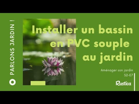 Installer un bassin en PVC souple au jardin 