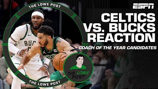 Celtics vs. Bucks Reaction, Anthony Edwards’ Leap \& Coach of the Year Contenders | The Lowe Post