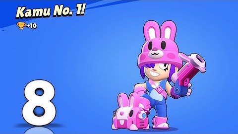 Brawel Stars holowen - Gameplay Walkthrough part 8 - penny Skin bunny ( IOS and Android)