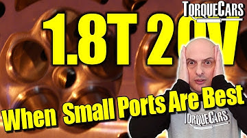 18T 20V Large Or Small Port Heads? Which Is Better? Answer Depends On Where You Need The Power.
