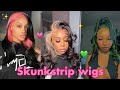 💗❤️ New Trend Skunk Stripe Wig/ Ideas ❤️💗#skunkstripewig#howtoskunkstripe
