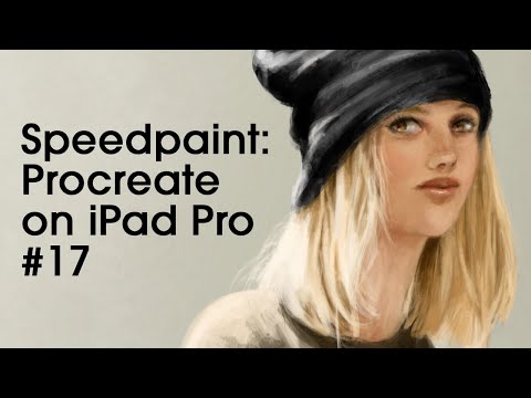 Speedpaint: Procreate on iPad Pro 17