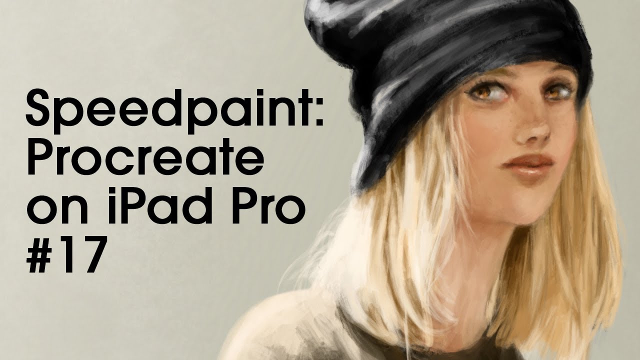 Speedpaint: Procreate on iPad Pro 17 - YouTube