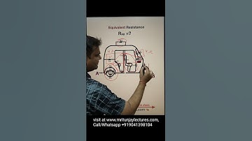 Find out Equivalent Resistance between two terminal #electricalengineering