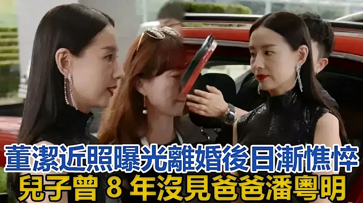40歲董潔近照曝光，離婚後日漸憔悴，兒子曾8年沒見爸爸潘粵明｜星聞全視角｜ - 天天要聞