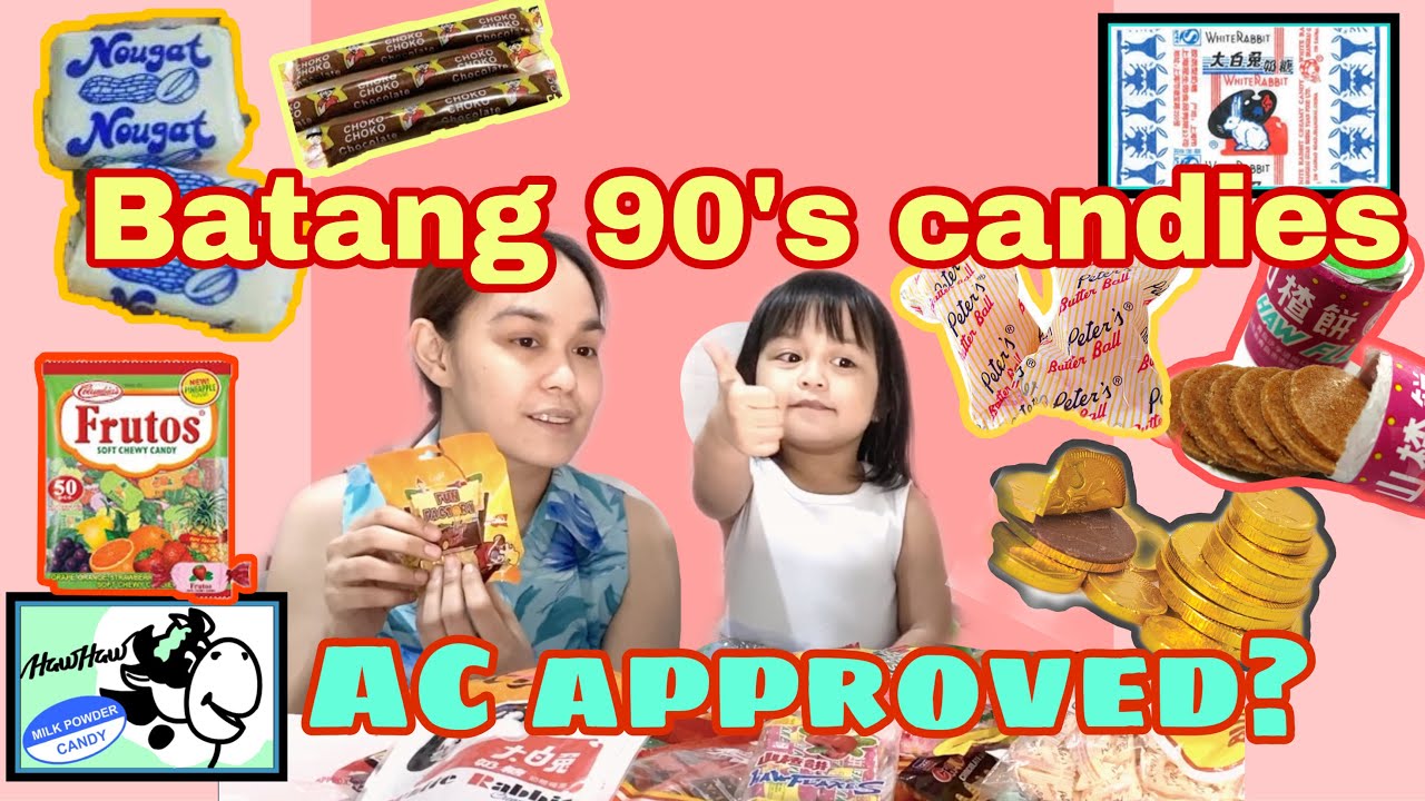 Batang 90’s candies review ni AC approved YouTube