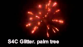 S4C Glitter  palm tree