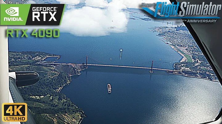 Golden Gate Skyline: RTX 4090 Flight Simulator Tour of San Francisco