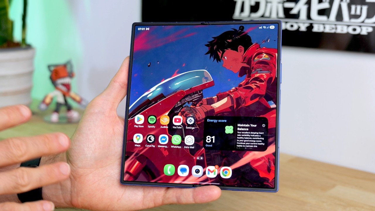 Rò rỉ cấu hình và thiết kế Samsung Galaxy Z Fold 8